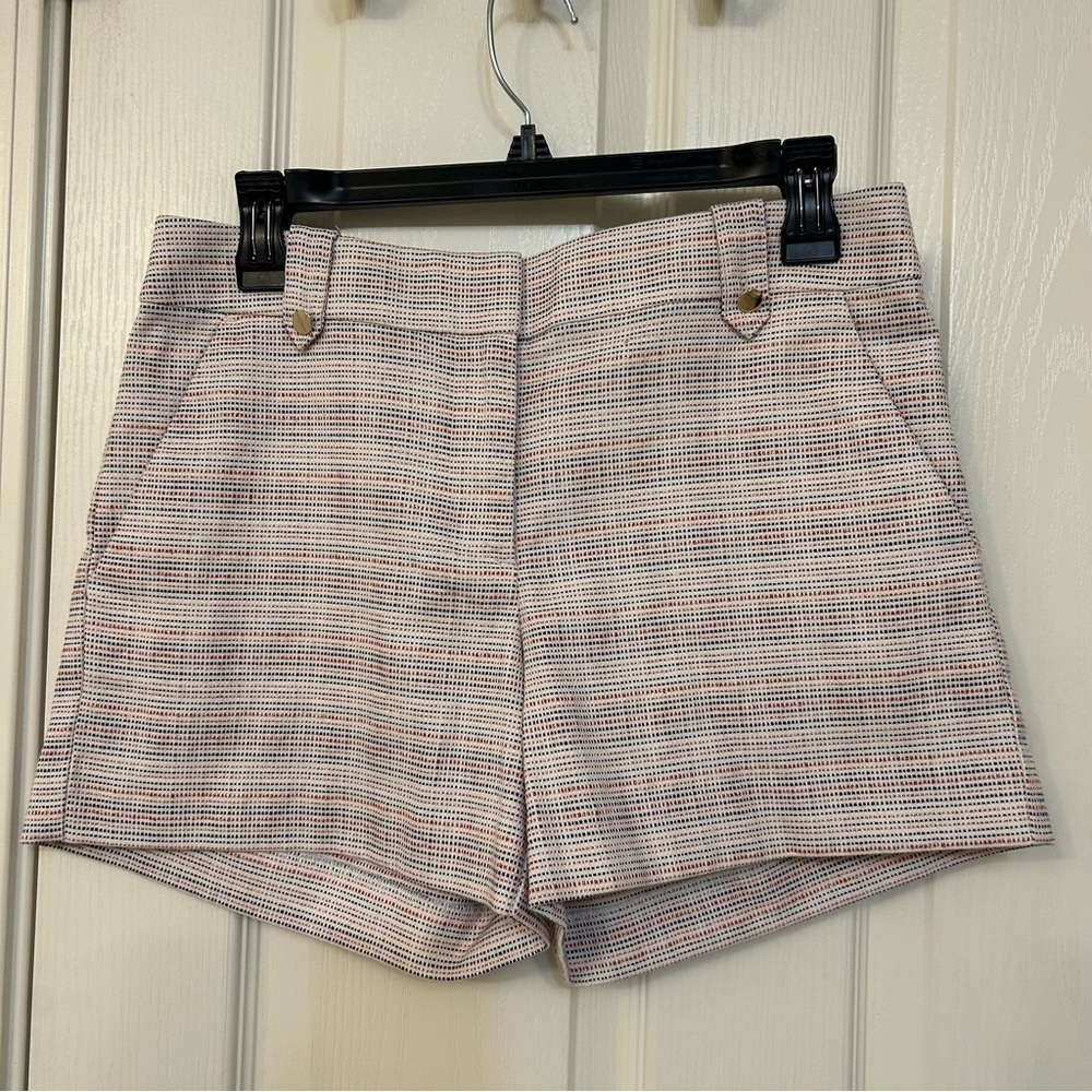 Two pairs of Loft Riviera Shorts in Navy and Cream Multi Size 2 - Picture 4 of 10